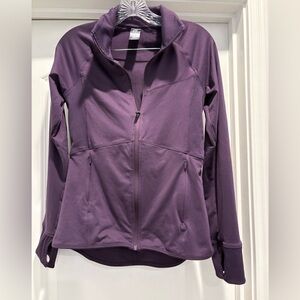 Women's Purple Full Zip Jacket